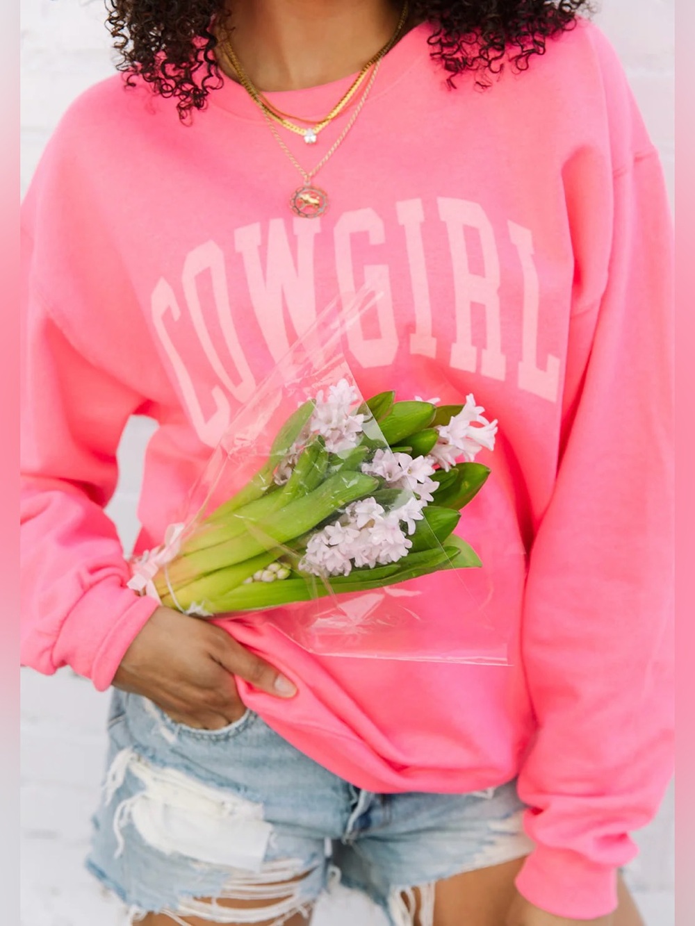 Girl Tribe Co. Cowgirl Graphic Crewneck Sweatshirt | Country | Size M - Picture 6 of 6